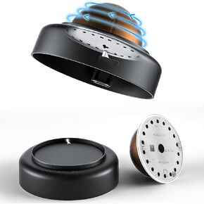 Nessus Aluminum Foil Seals Lid Remover for Nespresso Vertuo Pods, Compatible with Nespresso Vertuo Reusable Pods' Original Seal Lids, Quick and Easy Coffee Grounds Removal