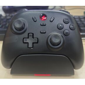Wireless Switch Pro Controller for Nintendo Switch Controller/Lite/OLED, Hall Effect Wired PC Game Joysticks-Cool RGB Wireless iOS/Android Remote with Charger Station Dock