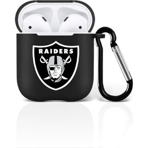 fit Bills for AirPods 2nd 1st Case Cover, Military Grade Anti-Fall Soft Silicone Shock-Absorbing for AirPods 2nd 1st Case Skin Touch with Keychain, Front LED Visible