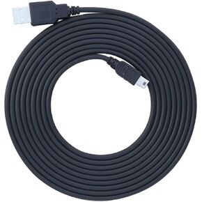 ienza Replacement Camera USB Cable/Data Interface Cable for Canon PowerShot/EOS/DSLR Cameras and Camcorders (Black 10-Ft)