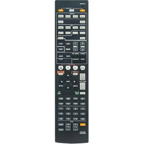 New RAV432 WW51040EX Replacement Remote Control fit for Yamaha AV Receiver RX-V471 RX-V471BL YHT-595 YHT-595BL YHT-695 YHT-695BL HTR-4064 HTR-4064BL