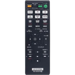 RM-ADU078 Replacement Remote fit for Sony DVD Home Theater System DAV-TZ710 HBD-DZ170 HBD-DZ171 HBD-DZ175 HBD-TZ135 HBD-TZ530 HCD-TZ715 HCD-DZ310 HCD-DZ510 HCD-DZ610 DAV-DZ170 RM-ADU079
