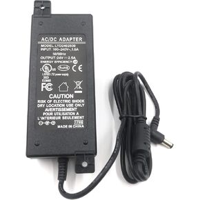 PoE Texas PS-24v60w | 24 Volt 2 Amp 60 Watt Power Supply for PoE Injectors - UL and FCC Approved