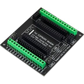 whiteeeen for ESP8266 Super Breakout Board 3.5mm / 0.14" Terminal GPIO Expansion Board 3 Types Outputs for ESP8266 ESP-12E NodeMCU Development Board