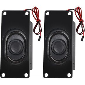 2pcs Speaker 3 Watt 8 Ohm Mini Speaker 8ohm 3w Loundspeaker Micro Speaker with 2.54mm Dupont Interface for Motherboard Small Electronic Projects
