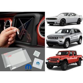 Mopar 82215337 Media Center Screen Protector Chrysler Pacifica Jeep Wrangler Gladiator For 8.4 Screen