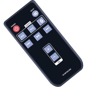 Replacement Remote Control fit for Insignia NS-HBTSS116RC HBTSS116 Powered Bookshelf Speaker Home Theater System