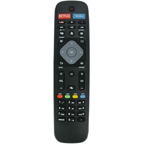 New Replacement Remote Control Applicable for Philips TV 32PFL4901 40PFL4901 43PFL4901 49PFL7900 50PFL4901 55PFL4901 55PFL7900 55PFL6900 65PFL6601 65PFL7900 65PFL8900 75PFL6601 32PFL4901/F7
