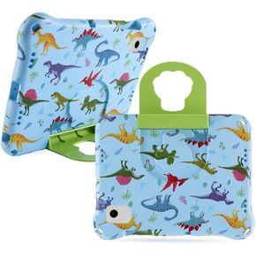 Dinosaur REVVL Tab 5G 2023 Case for Kid Boy Light EVA Kids Friendly Revvl Tab Case with Handle Kickstand Kids Pro Shockproof Full Cover Boy's Gift (KL)