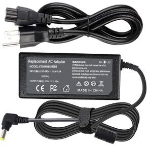 AC Adapter Charger for Toshiba Satellite Radius 14 E45W-C4200X, E45W-C4200; Radius15 P55W-C5200X, P55W-C5204.