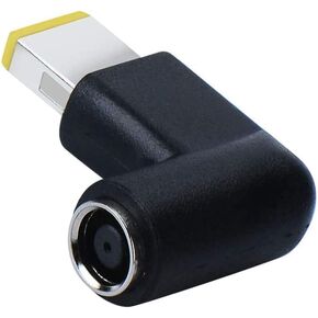 Tip Converter Adapter for Lenovo 65w 95w Power Supply, Right Angle Tip Adapter Standard Power Connector Dongle Tip Converter Adapter for Lenovo Thinkpad Ideapad 0b47046 0b47048 ADLX45NLC2A (2 Pcs)