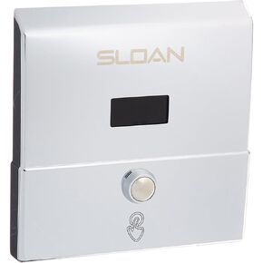 Sloan EL-595-A Water Closet Electronic Sensor w/Sensor and Override Switch - For use with Sloan Flushometers, Chrome Plate Finish, Original OEM Replacement Parts, 3305104