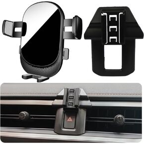 Car Phone Holder for Lexus UX Auto Accessories [Only for 2019-2022 UX 200 / UX 250h] [Auto Lock Hands Free Cell Phone Mount Car fits for iPhone & All Smartphones]