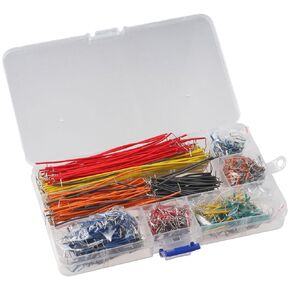PCB Circuit Boards 840Pcs Pure Copper Durable 14 Lengths Assorted Breadboard Jumper Wire Kits Jumper Wire Cables Assortment Arduino or Raspberry Pi