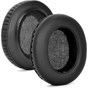 Ear Pads Replacement Protein Leather Ear Pads Cushions Compatible with ASUS ROG Strix Fusion 300/500 / 700 Headphones Soft Memory Foam Earpads Replacement Headset Ear Cups Cover Repair Parts, Black