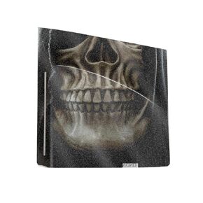 Glossy Glitter Gaming Skin Compatible with Sony Disc Drive for PS5 Digital Edition Consoles - Reaper Skull - Premium 3M Vinyl Protective Wrap Decal Cover | Crafted in The USA by MightySkins
