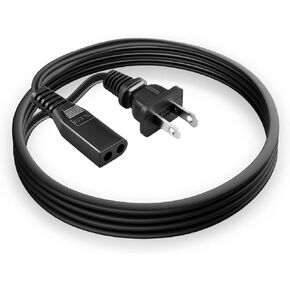 SLLEA Power Supply Cord Cable Lead for Janome Newhome DC2013 DC2014 DC3018 DC3050 DC4030P