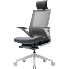 SIDIZ T80 Premium Ergonomic Office Chair : Extreme Comfort Home Office Desk Chair, Adjustable Headrest, Lumbar Support, 3D Armrests, Forward Tilt, Seat Depth, Alternative Gaming Chair (Black)