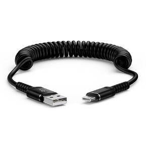 USB C Coiled Samsung Charger Cord Type C for Car 3FT Type C Fast Charging Cable Android Auto Cell Phone Power Cord for Galaxy S25 A16 5G A25 A35 A54 A14 A53 A23 A13 Z Flip 6 5 4 Z Fold 6 5 4 S24 S23