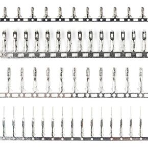 400pcs Male and Female Pins Connector Kit for Connector Housing Jumper Wire Cable (100pcs Male 2.54mm+100pcs Female 2.54mm+100pcs PH2.0+100pcs KF2510)