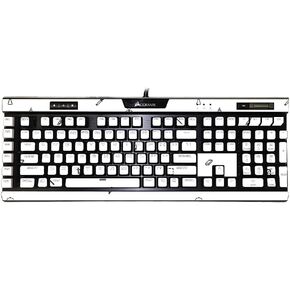 MightySkins Glossy Glitter Skin Compatible With Corsair K95 RGB Platinum XT - Pixel Pattern | Protective, Durable High-Gloss Glitter Finish | Easy to Apply, Remove, and Change Styles | Made in The USA