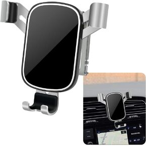 LUNQIN Car Phone Holder for Volkswagen Golf GTI 2022 2023 2024 and VW Golf R 2022-2024 Screen Stand MK8 Auto Interior Accessories Best Cell Phones Mount Cellphone Mobile Cradle Charging GPS Bracket