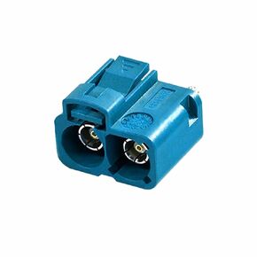 Fakra SMB Z Double Female RF Coaxial Adapter, Fakra Z Double Female RG316 RG174 Connector Short Body Length 15mm 50ohm for GPS Telematics or Navigation Ships
