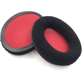 Replacement Ear Pads for Kingston HyperX Cloud II 2 KHX-HSCP-GM Headphones, Ear Pads Cushions with High-Density Noise Isolation Foam,Made with Advanced Technology-Black