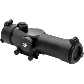 TRUGLO Triton 30mm 3-MOA Hunting Durable Lightweight Waterproof Fogproof Shock Resistant Adjustable Tri-Color Dot Sight | Flip-Up Lens Caps, Sunshade, Integrated rail mount & Battery Included