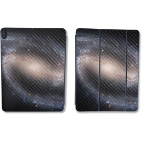 Carbon Fiber Skin Compatible with Apple Smart Folio for iPad Pro 11-inch (M2) 2024 - Eridanus - Premium 3M Vinyl Protective Wrap Decal Cover - Easy to Apply | Crafted in The USA by MightySkins