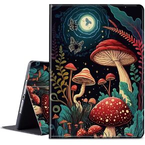 for iPad 10th Generation Case with Adjustable Stand & Auto Wake/Sleep Feature Smart Protect Cover Case for iPad 10th Generation 10.9 inch 2022 - Mushroom Moon