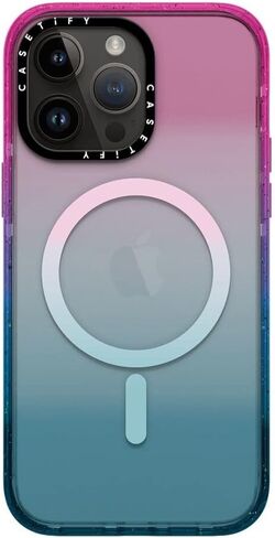 CaseTify Impact iPhone 14 Pro Max Case [4x Military Grade Drop تم اختباره / 8.2 قدمًا من الحماية / التوافق مع Magsafe] - Cotton Candy in Kuwait