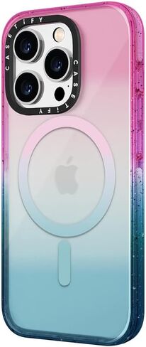 CaseTify Impact iPhone 14 Pro Max Case [4x Military Grade Drop تم اختباره / 8.2 قدمًا من الحماية / التوافق مع Magsafe] - Cotton Candy in Kuwait