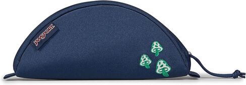 JanSport Luna Blue Compact Minimalist Semicircular Pouch in Kuwait