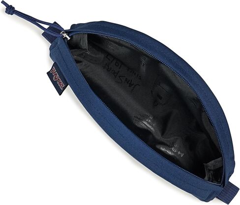 JanSport Luna Blue Compact Minimalist Semicircular Pouch in Kuwait