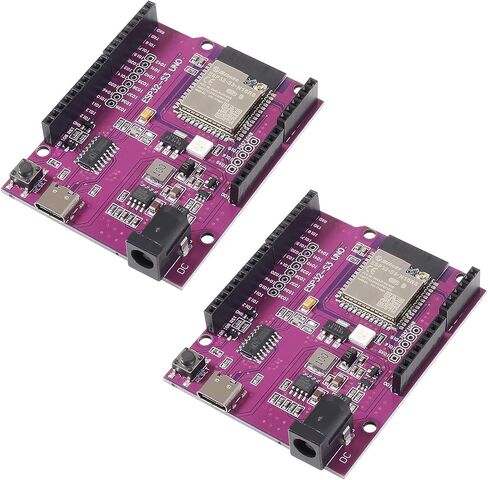 Alinan 2PCS ESP32-S3 UNO Development Board Onboard ESP32-S3-DEVKITC-1-N16R8 MODULE المتوافقة مع DEVKITC-1 in Kuwait