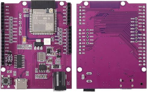 Alinan 2PCS ESP32-S3 UNO Development Board Onboard ESP32-S3-DEVKITC-1-N16R8 MODULE المتوافقة مع DEVKITC-1 in Kuwait