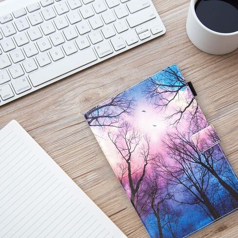 Dteck Case for Galaxy Tab S5e 10.5 2019 SM-T720/T725 - Slim PU Leather Multi-Angle Folio Stand Smart Cover with Card Holder for Samsung Galaxy Tab S5e 10.5 inch 2019 Release, Beach in Kuwait