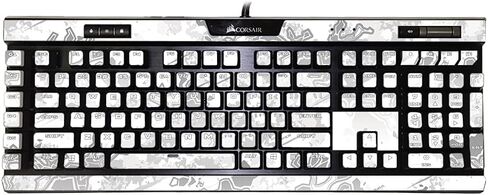 MightySkins Skin Compatible with Corsair K95 RGB Platinum XT - Conceal Pink | Protective, Durable, and Unique Vinyl Decal wrap Cover | Easy to Apply, Remove, and Change Styles | Made in The USA in Saudi Arabia