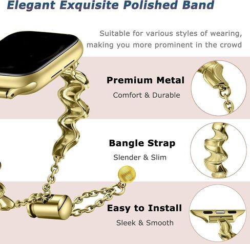 NINKI Compatible Apple Watch Band 38mm 40mm 41mm 42mm 44mm 45mm 46mm 49mm,Stainless Steel Replacement Wristband Band for Apple Watch Bands Series 10 9 8 7 6 4 3 2 1 SE SE2,Strap for iWatch Band Black in Saudi Arabia