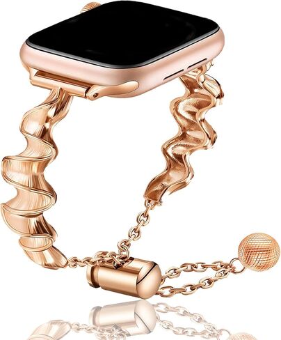 NINKI Compatible Apple Watch Band 38mm 40mm 41mm 42mm 44mm 45mm 46mm 49mm,Stainless Steel Replacement Wristband Band for Apple Watch Bands Series 10 9 8 7 6 4 3 2 1 SE SE2,Strap for iWatch Band Black in Saudi Arabia