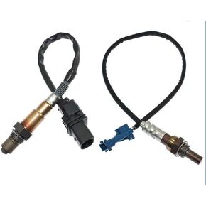 المنبع + المصب 234-5068 234-4575 مجموعة (2) مستشعر الأكسجين O2 لـ 2014-2018 Ford Focus 2.0L Non Turbo in Kuwait