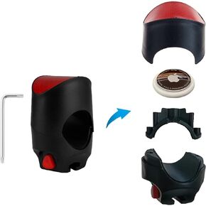 Airtag Bike Mount, Hidden Apple Airtag Bike GPS Tracker Anti Theft Bicycle Reflector, Airtag Bike Holder Bicycle Lock Hanging for Mountain Bike/Electric Bicycle/Scooter