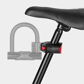 Airtag Bike Mount,Bike GPS Tracker with Bike Lock Mounting Bracket,Hidden Bike GPS Tracker Case for Airtag,Airtag Bike Seatpost Reflector Mounts