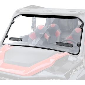 SAUTVS Full Windshield for General, Clear Hard Coat Poly Vented Front Windshield for Polaris General 1000 2016-2024/ 4 1000 2017-2024/ General XP/ XP 4 1000 2020-2024 Accessories, Replace #‎2884337