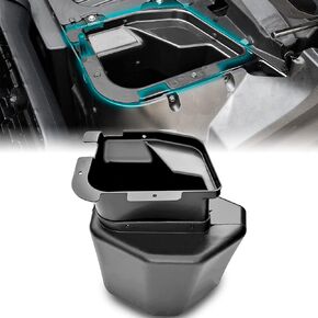 SAUTVS UTV Under Seat Storage Box for Honda Pioneer 1000 3P 5P 2017-2023, Water Resistance Underseat Storage Bin for Honda Pioneer 1000-3 / 1000-5 2017-2023 Accessories, Replace OEM# 08L70-HL4-F00