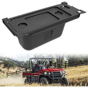 SAUTVS Under Seat Storage Box, Underseat Storage Bin Set Organizer Tray for Kawasaki Mule PRO-FX FXR FXT DX DXT 2015-2023 Accessories, Replace #99994-1463
