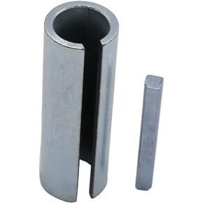 1 pc Crank Shaft Sleeve SHLPDFM 3/4" to 1" Inch w/Step Key Gas Engine Pulley Crank Shaft Sleeve Adapter Predator