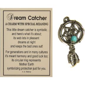 Tiny Little Dream Catcher Pocket Charm With Story Card!