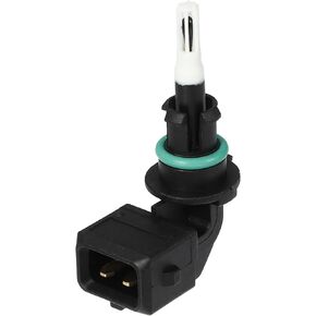Motoforti Car Air Intake Charge Temperature Sensor, for BMW M3 2008-2013, Plastic, No.13627792203, Black